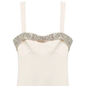Simkhai Lenny crystal-embellished minidress